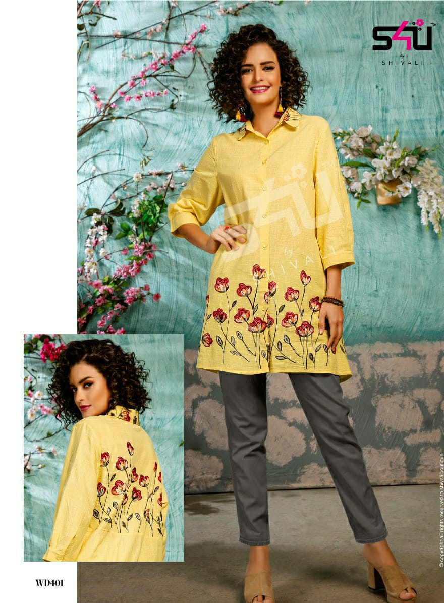 S4u V Desi Vol 4 Western Ladies Top Catalog
